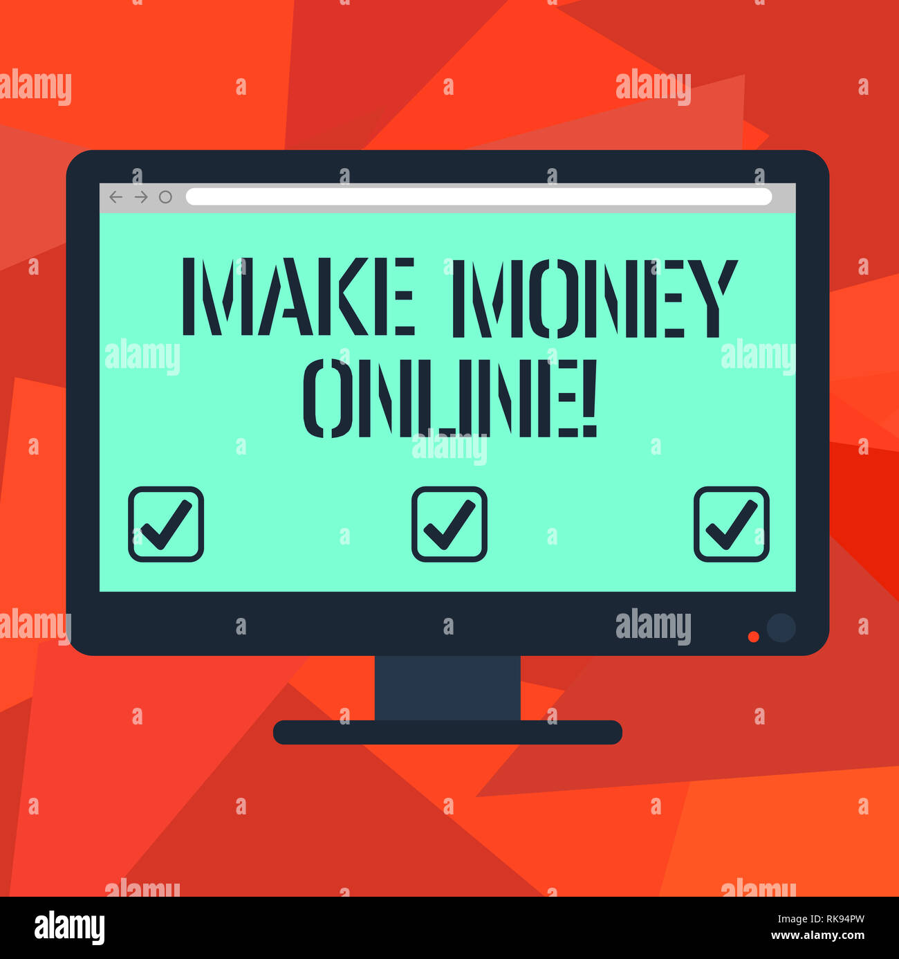 Word Writing Text Make Money Online Business Concept For - 